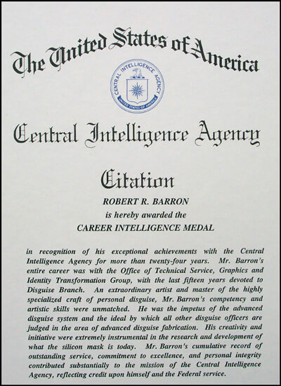 CIA Medal